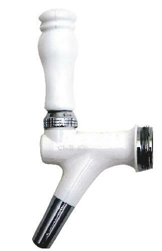 PL WHITE FAUCET W/TAP HANDLE