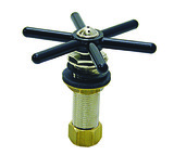 BLACK PLASTIC STAR GLASS RINSER ASSEMBLY