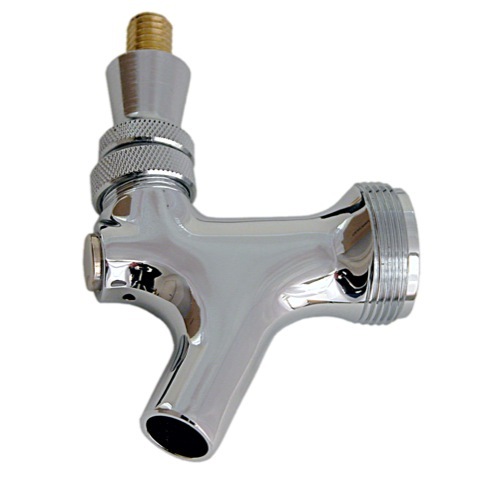 AB USA CHR FAUCET W/BRS LEVER