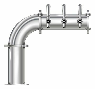 3 TAP(4"OC)POLISHED SS LINX L7 CH-MX CLD