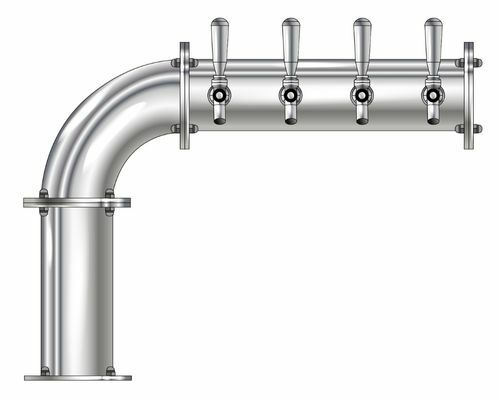 4 TAP(4"OC)POLISHED SS LINX L7 CH-MX AIR