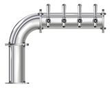 4 TAP(4"OC)POLISHED SS LINX L7 CH-MX CLD