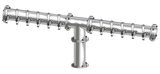 12 TAP(4"OC)POLISHED SS CONDOR "T" CH-MX AIR