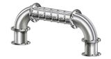6 TAP POLISHED SS 6" dia. GOLDEN GATE "U" TOWER CLD