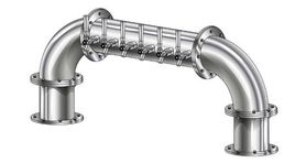6 TAP POLISHED SS 6" dia. GOLDEN GATE "U" TOWER CLD