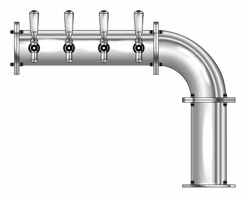 4 TAP(4"OC)POLISHED SS LINX R7 CH-MX AIR