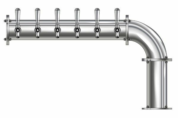 6 TAP(4"OC)POLISHED SS LINX R7 CH-MX AIR