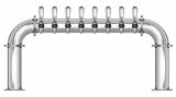 8 TAP 3" DIA. POLISHED SS BRIDGE TOWER AIR COOLED