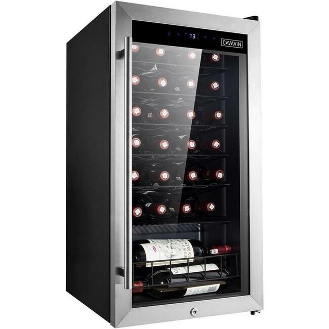 28 BOTTLE SINGLE ZONE WINE COOLER