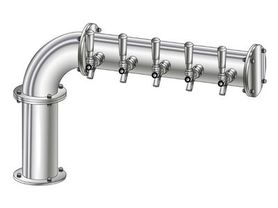5 TAP(4"OC)POLISHED SS LINX L7 CH-MX CLD