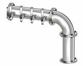 4 TAP(4"OC)POLISHED SS LINX R7 CH-MX AIR