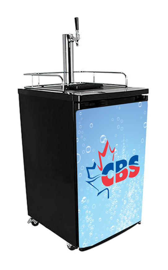 CBS BR(DR)1T KEGERATOR W/TAPPING KIT-NO TANK