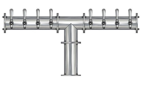 8 TAP(4"OC)BRUSHED SS CONDOR "T" CH-MX AIR