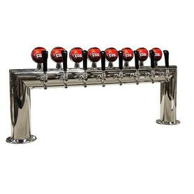 8 TAP POLISHED SS LIT PASS-THRU GLYCOL COOLED