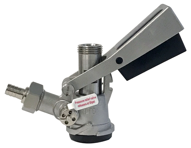 BR -TecFlo 304SS "D" COUPLER - 316SS PROBE