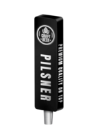 BR-2S 4CP BLK BLOCK (CHR) TAP HANDLE