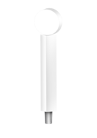 WHT HOPHEAD (CHR) TAP HANDLE