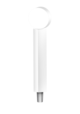 WHT HOPHEAD (CHR) TAP HANDLE