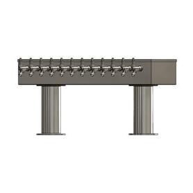 12 TAP BRUSHED SS 2P[4"D]T-TOWER AIR COOLED