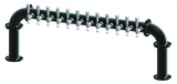 12 TAP(3"OC) MATTE BLACK BRIDGE TOWER GLYCOL COOLED