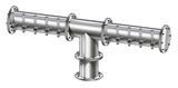 10T POLISHED SS 6" Dia. EAGLE "T" TOWER CLD