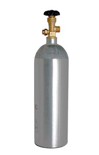 2.5lb ALUMINUM CO2 CYLINDER