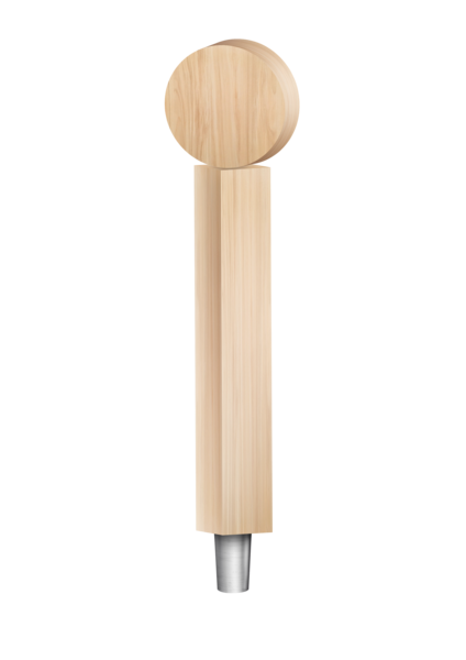 NATURAL CC HOPHEAD (CHR) TAP HANDLE