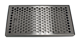 10-3/8" x 5-3/8" BRUSHED SS DRIP TRAY - NO DRAIN
