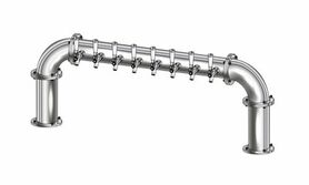 8 TAP(4"OC)POLISHED SS LIONS GATE AIR COOLED