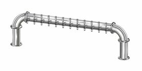 12 TAP(4"OC)POLISHED SS LIONS GATE AIR COOLED