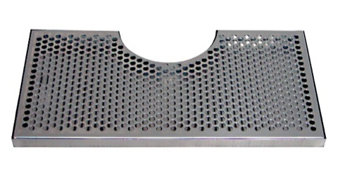 18" x 9" (6-1/4"c/o) BSS DRIP TRAY (ND)