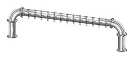 16 TAP(4"OC)POLISHED SS LIONS GATE GLYCOL COOLED