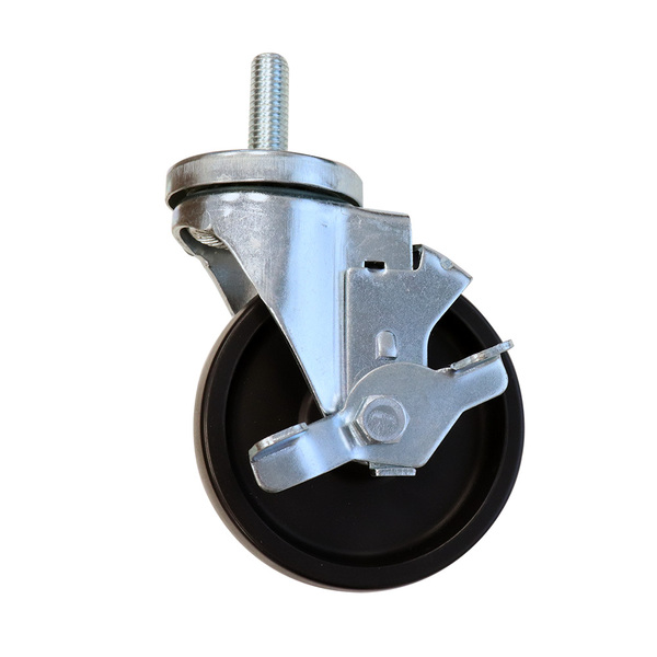 4"dia (5"h) CASTER W/BRAKE