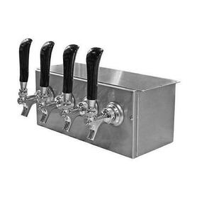 4 TAP BRUSHED SS 14" SPACE MIZER GLYCOL COOLED