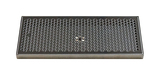 16" x 7" BRUSHED SS DRIP TRAY WITH DRAIN