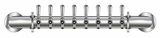 8 TAP POLISHED SS RAIL WALL MT TOWER AIR