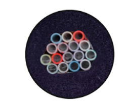 CABLED 12+4 FR-PVC 3/8" ID DUOFLEX