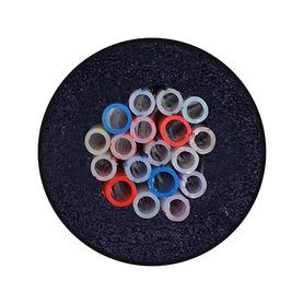 CABLED 14+4 FIRE RATED PVC JACKET 5/16" ID DUOFLEX TUBES