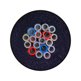 CABLED 14+4 FIRE RATED PVC JACKET 5/16" ID DUOFLEX TUBES