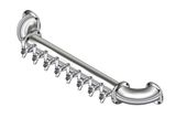 8 TAP(4"OC)POLISHED SS LIONS GATE WM CH-MX CLD