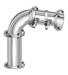 2 TAP(4"OC)POLISHED SS LINX L7 CH-MX CLD