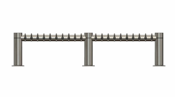 20 TAP POLISHED SS METRO-M TOWER CK - COATED PC1041A