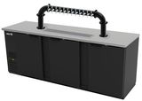 94"- 10 TAP MATTE BLACK LIONS GATE "U" CH-MX CLD KIT