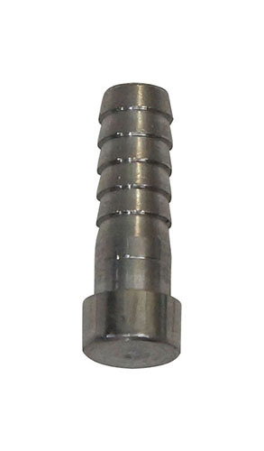 SS 1/4" BARB PLUG