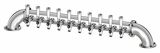10 TAP POLISHED SS LOW BRIDGE TOWER AIR COOLED