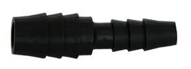 PLASTIC 1/4", 3/8" & 1/2" STEPPED BARB PLUG
