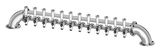 12 TAP POLISHED SS LOW BRIDGE TOWER AIR COOLED