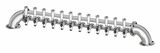 12 TAP POLISHED SS LOW BRIDGE TOWER AIR COOLED