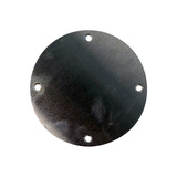 4-1/2" Dia. BRUSHED SS COVER PLATE