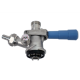 CHILL-MAX "D" KEG COUPLER - 304SS BODY & PROBE